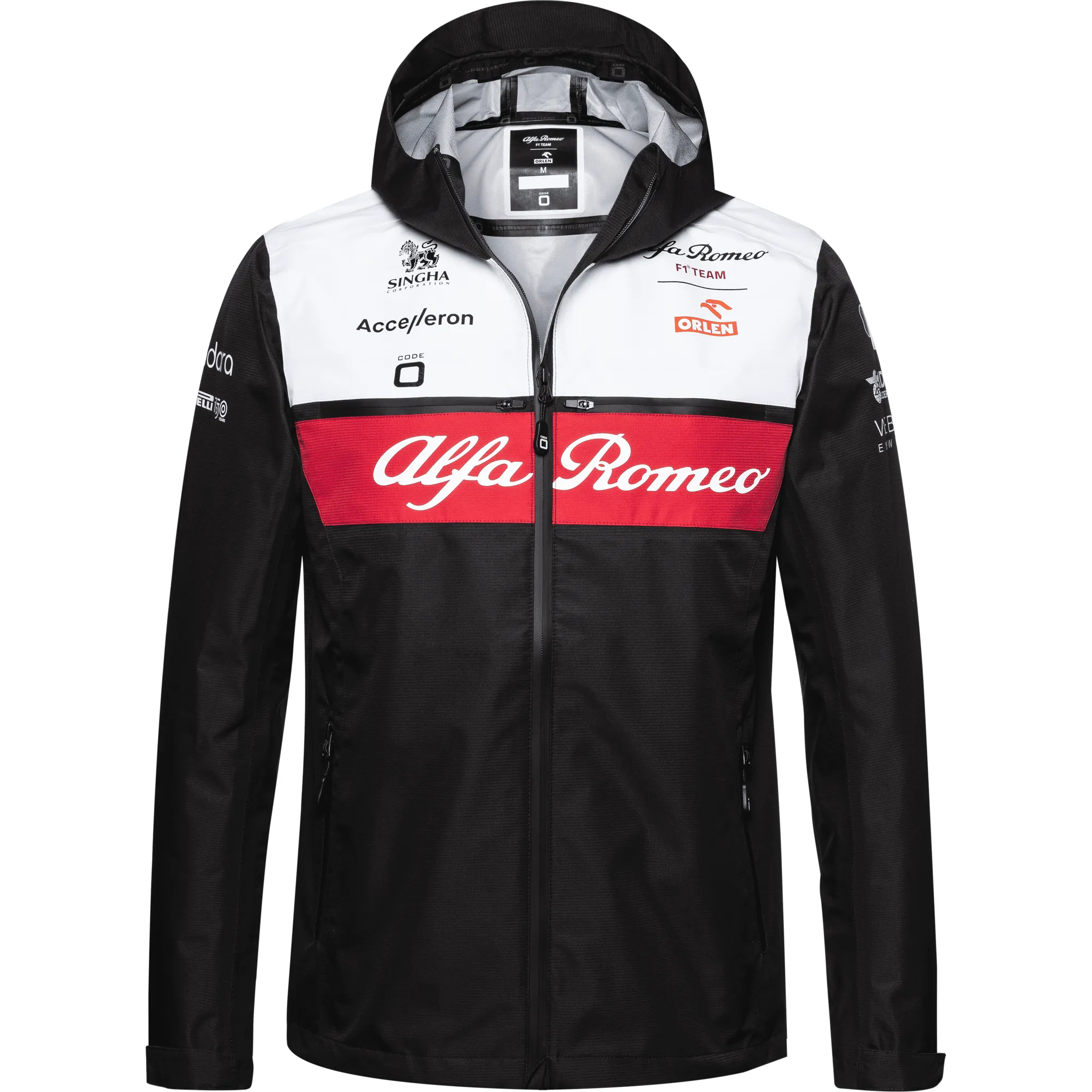 Alfa Romeo Racing F1 Men's Team Jacket - Black