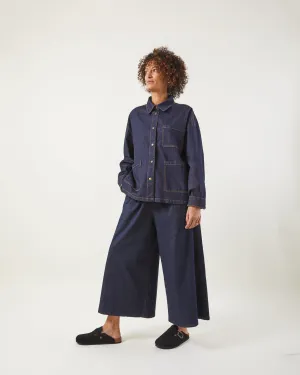 Armelle Trouser - Denim Chambray