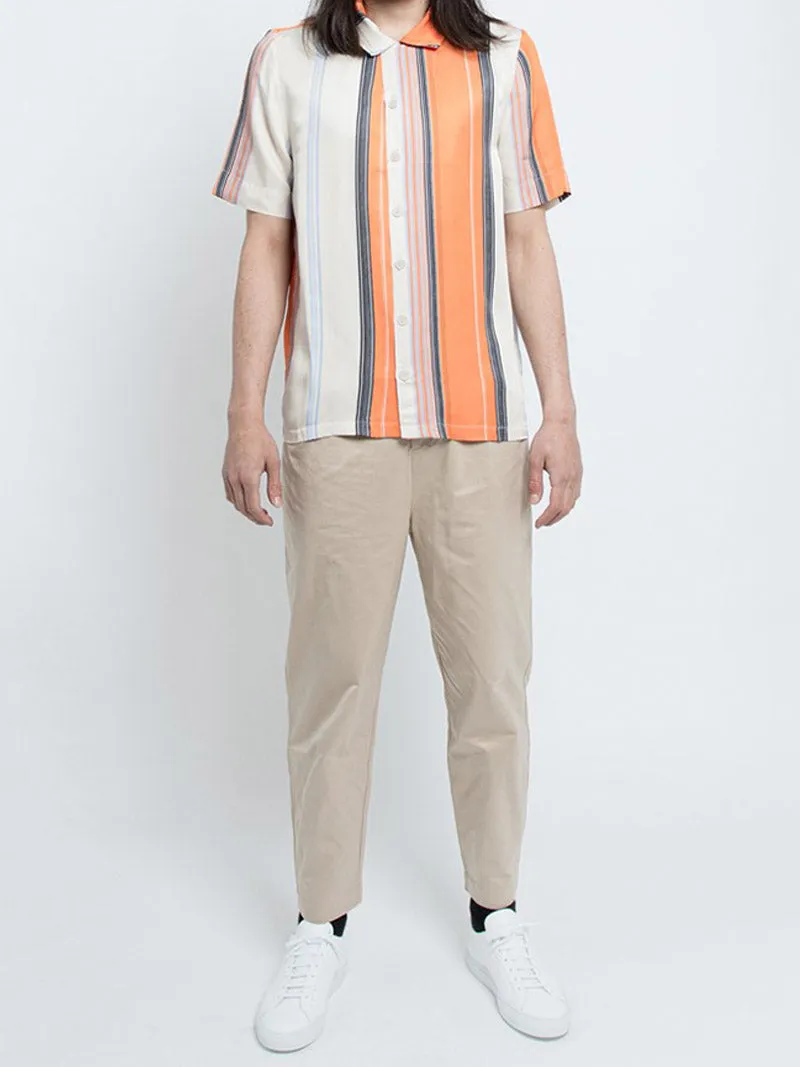 Bo Orange Stripe Shirt