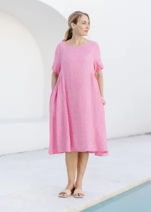 Briar Dress Bright Pink