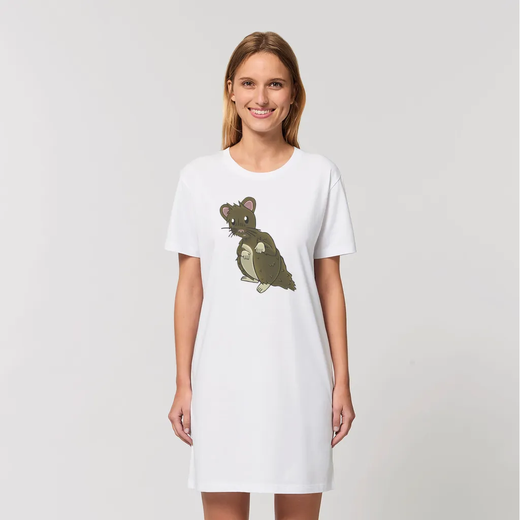 BrownHamster Organic T-Shirt Dress