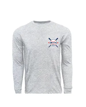 Buoy 4 Baseball Old School Long Sleeve Tee