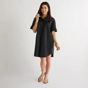 Caryn Lawn Jackie Dress Black