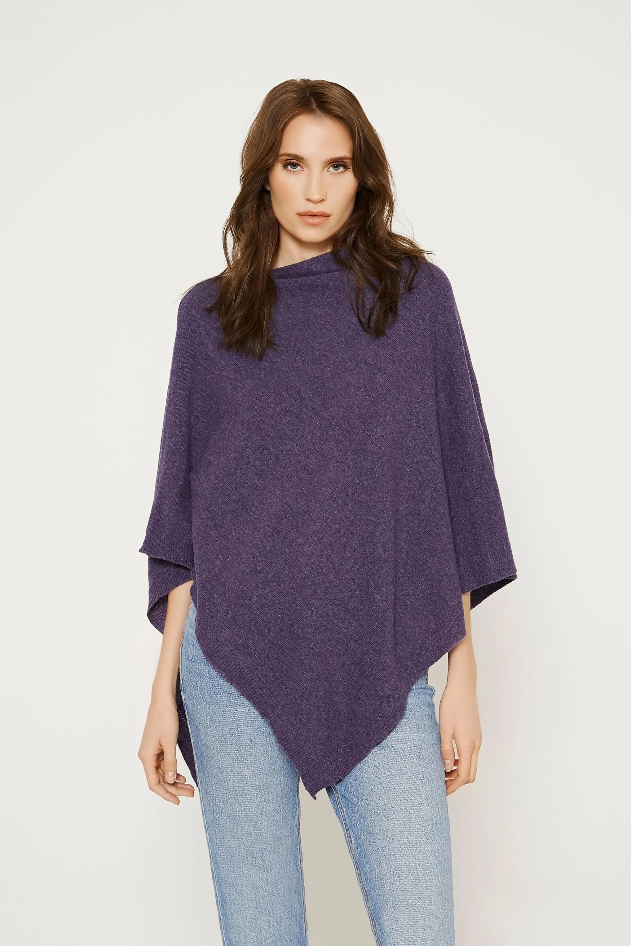 Cashmere Blend Poncho