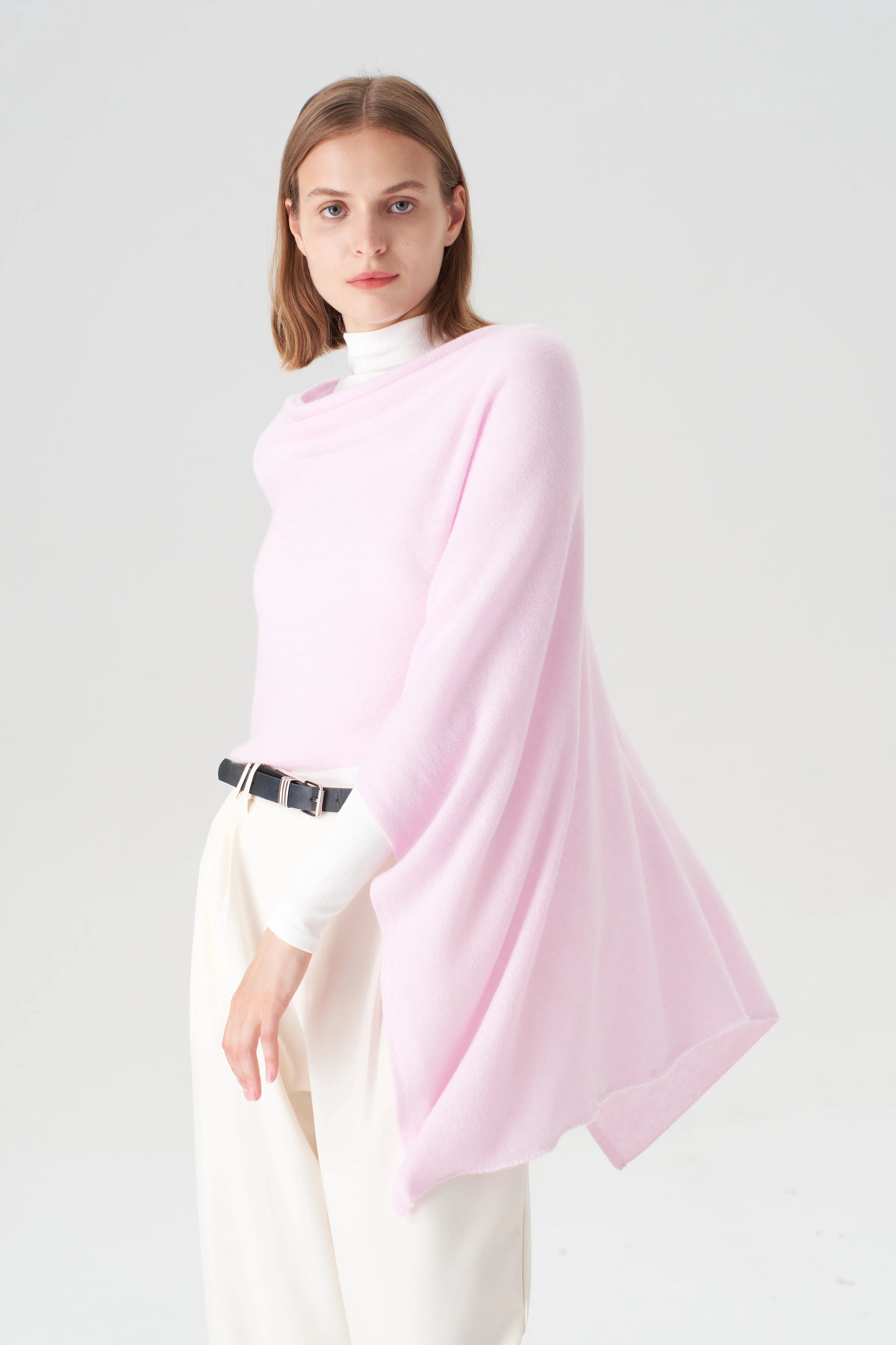 Cashmere Topper -Crystal Pink