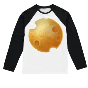 Cheese Sublimation Baseball Long Sleeve T-Shirt