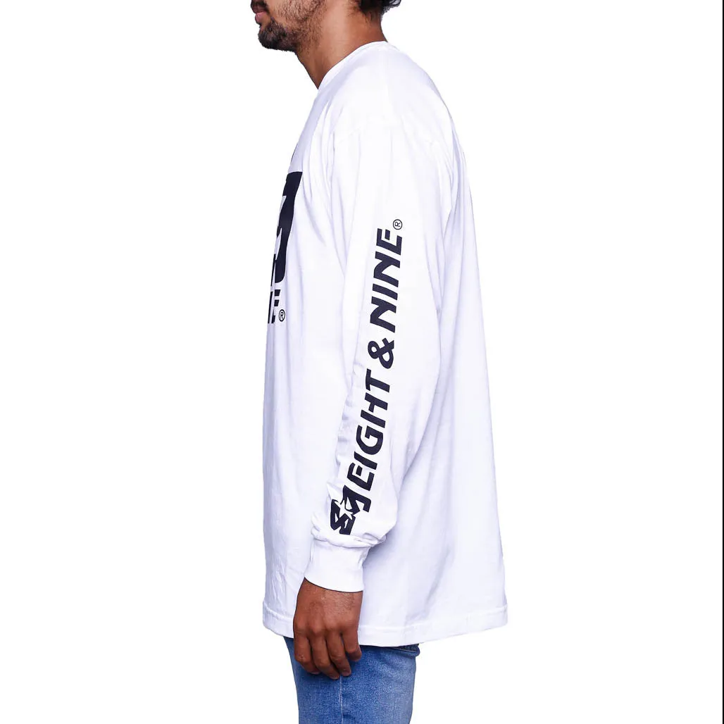 Classic Finisher White L/S T Shirt