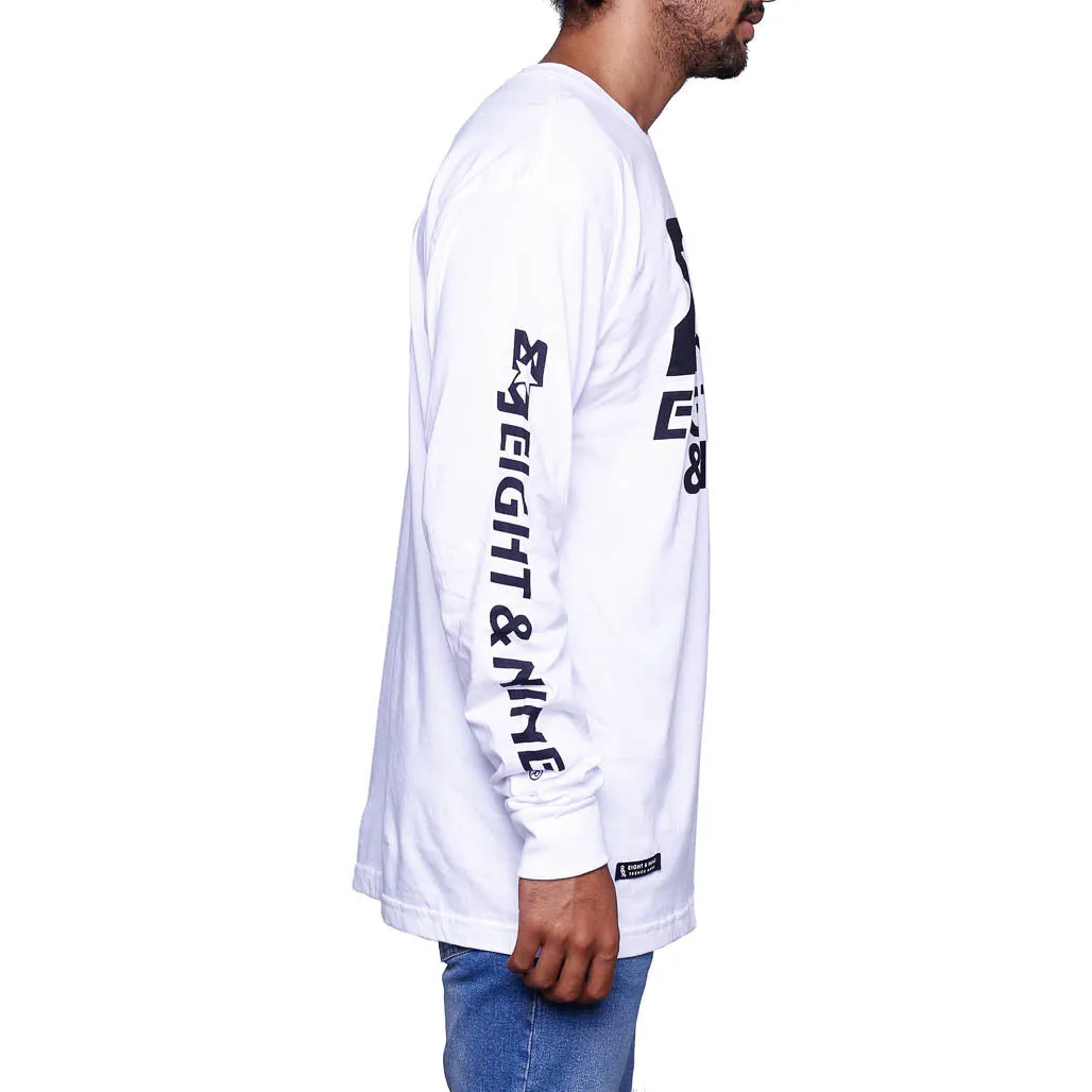 Classic Finisher White L/S T Shirt