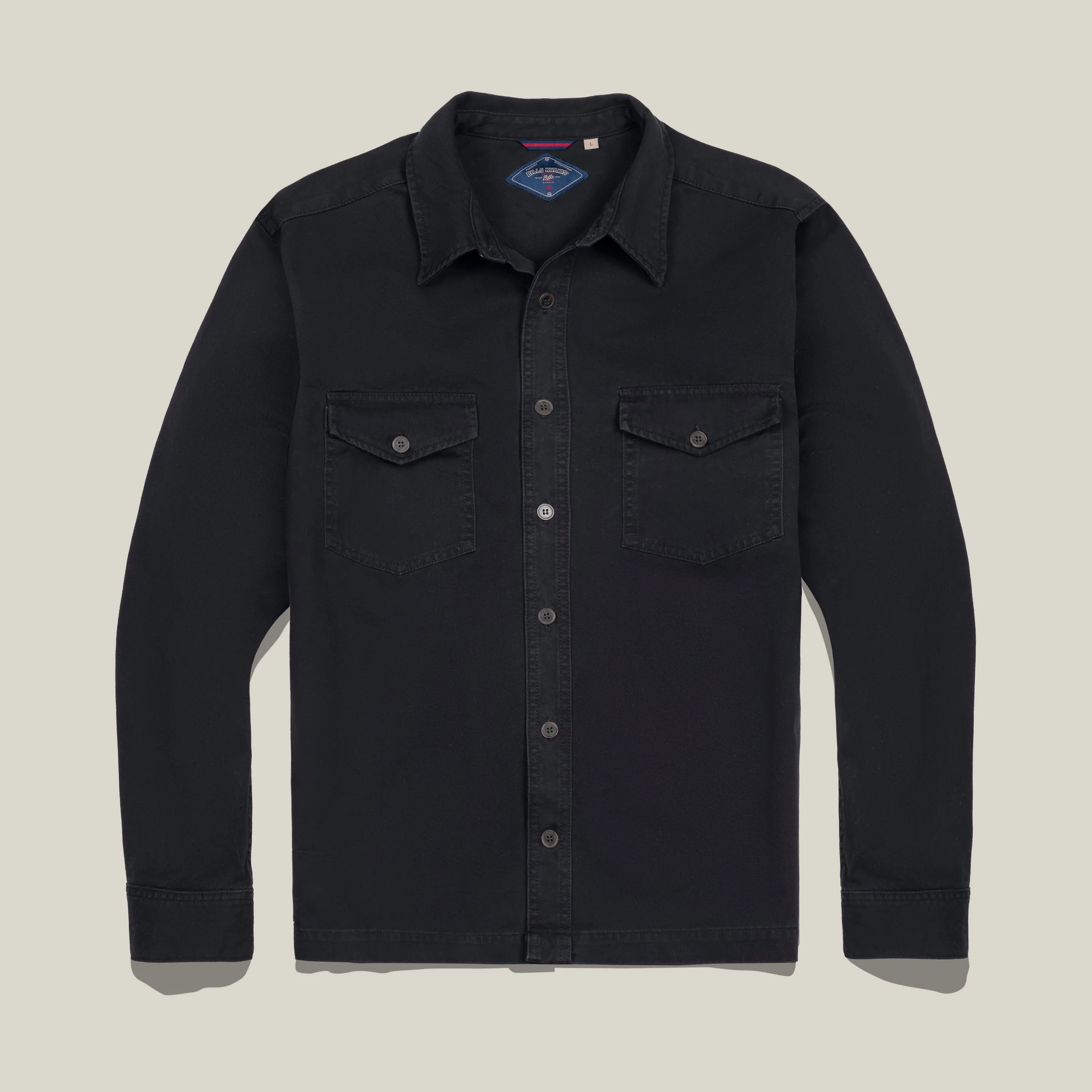 Classic Fit Broken-In Twill Cover Shirt