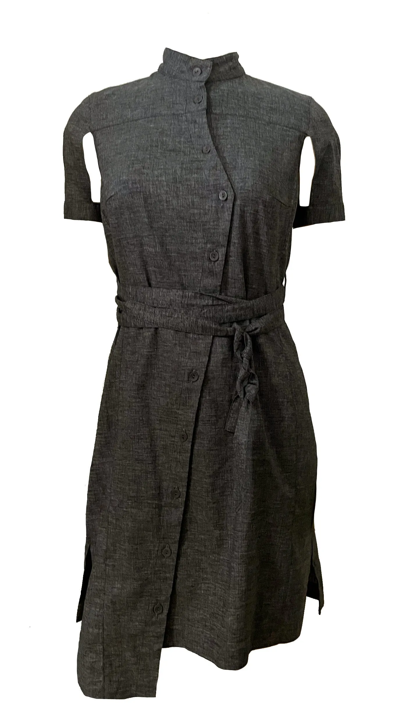 Classic Half Sleeve Shirtdress / Reissue /Charcoal Heather