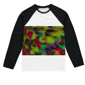 Cloud Concept Painting Sublimation Baseball Long Sleeve T-Shirt