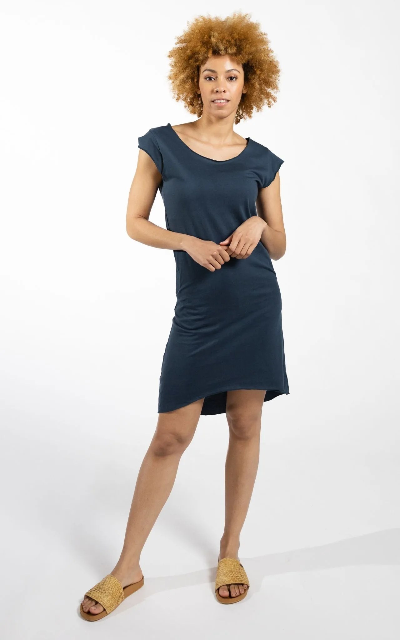 Clover Dress - Cobalt