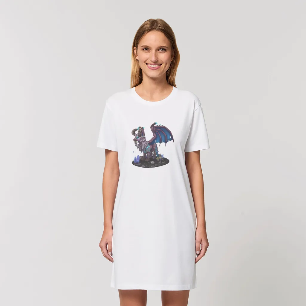 Deviant Dungeon Lurker Organic T-Shirt Dress