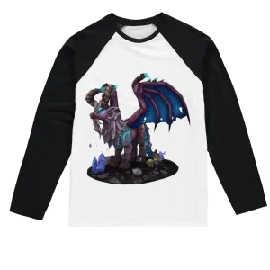 Deviant Dungeon Lurker Sublimation Baseball Long Sleeve T-Shirt