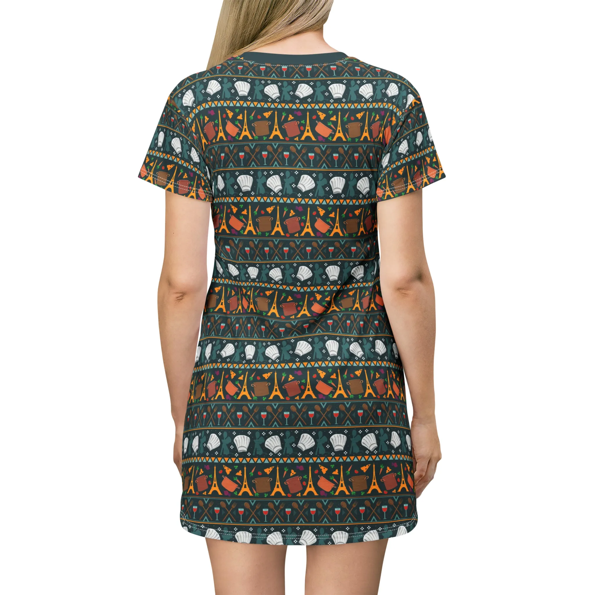 Disney Ratatouille Chef Character Line T-Shirt Dress