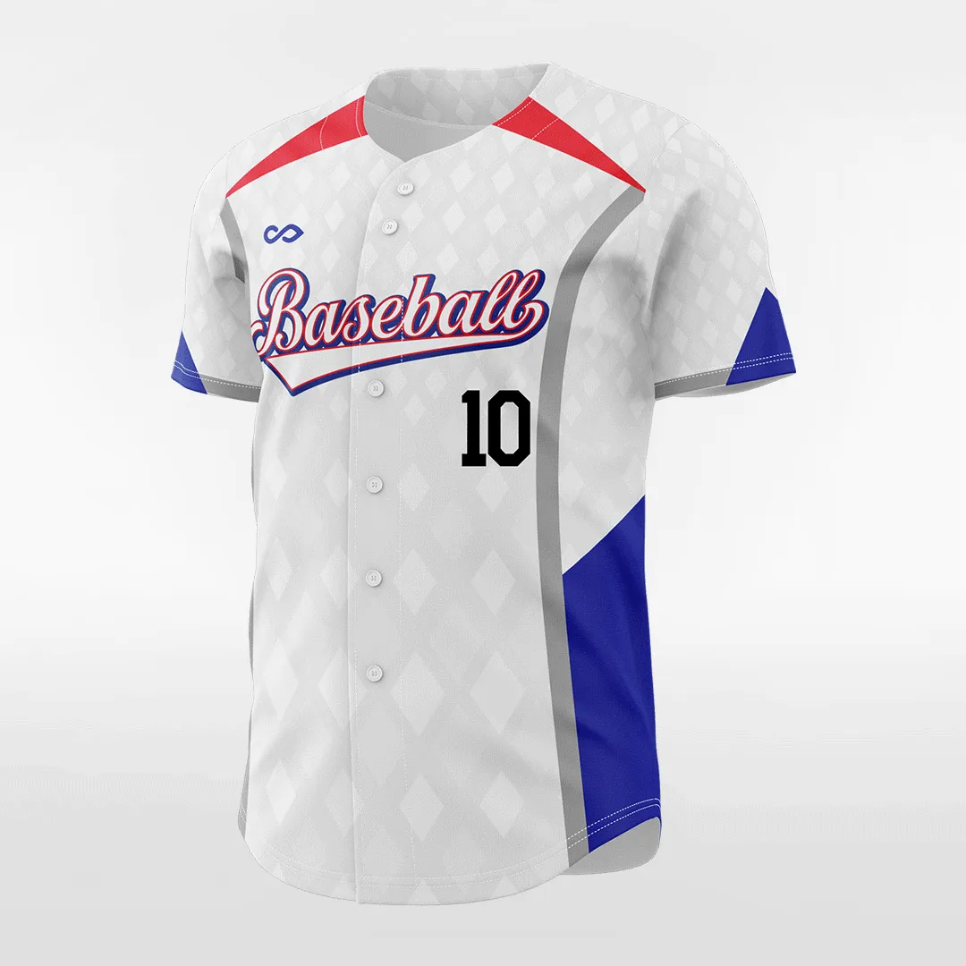 Evangelion-01 - Customized Men's Sublimated Button Down Baseball Jersey