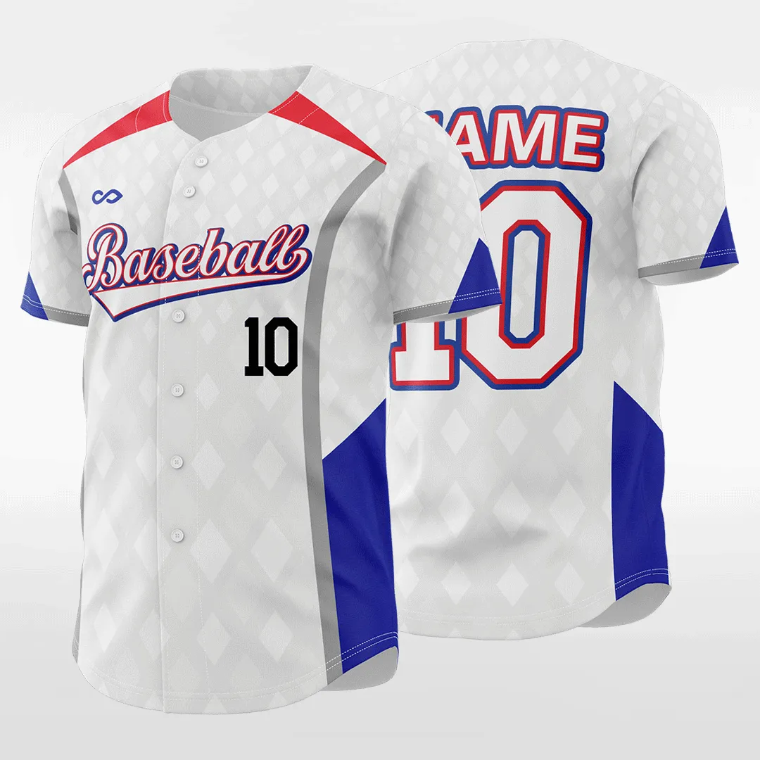 Evangelion-01 - Customized Men's Sublimated Button Down Baseball Jersey