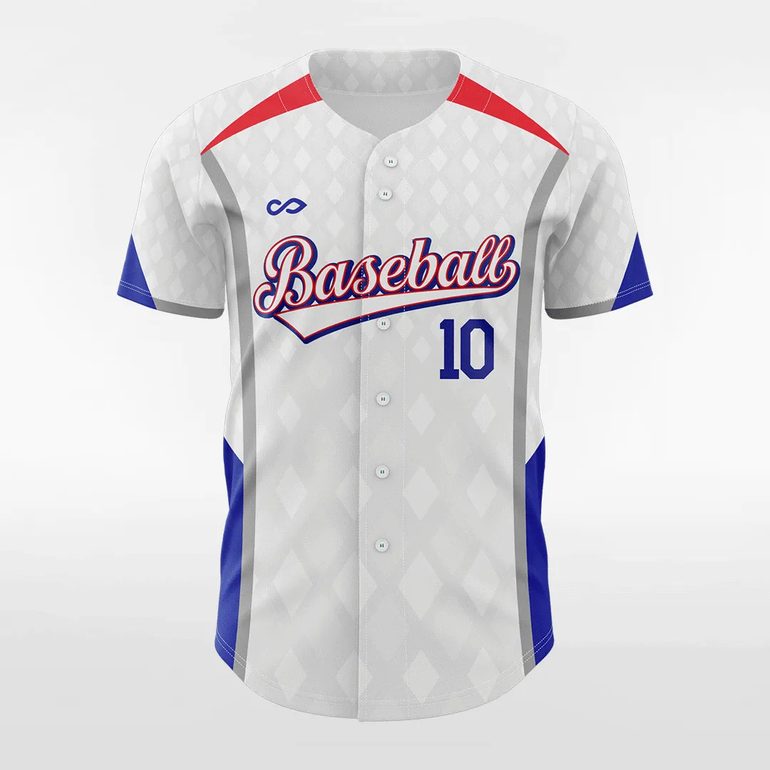 Evangelion-01 - Customized Men's Sublimated Button Down Baseball Jersey