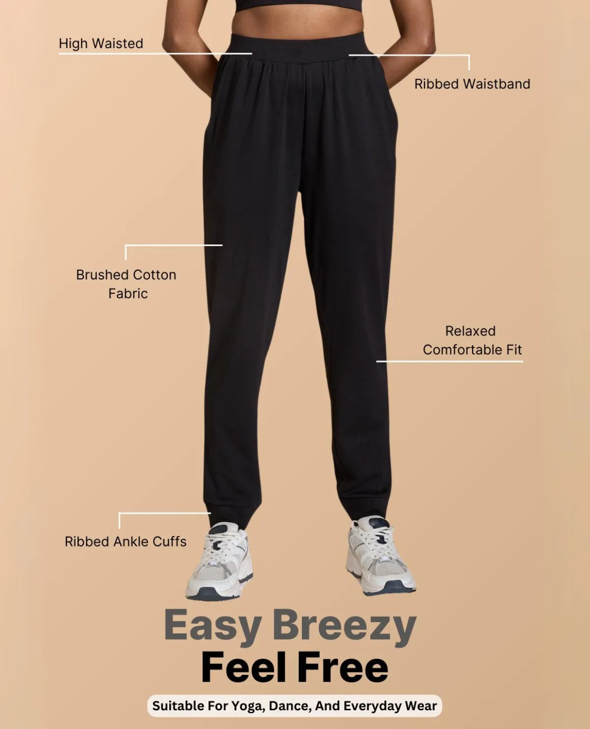 Extra Soft Cotton Track Pants