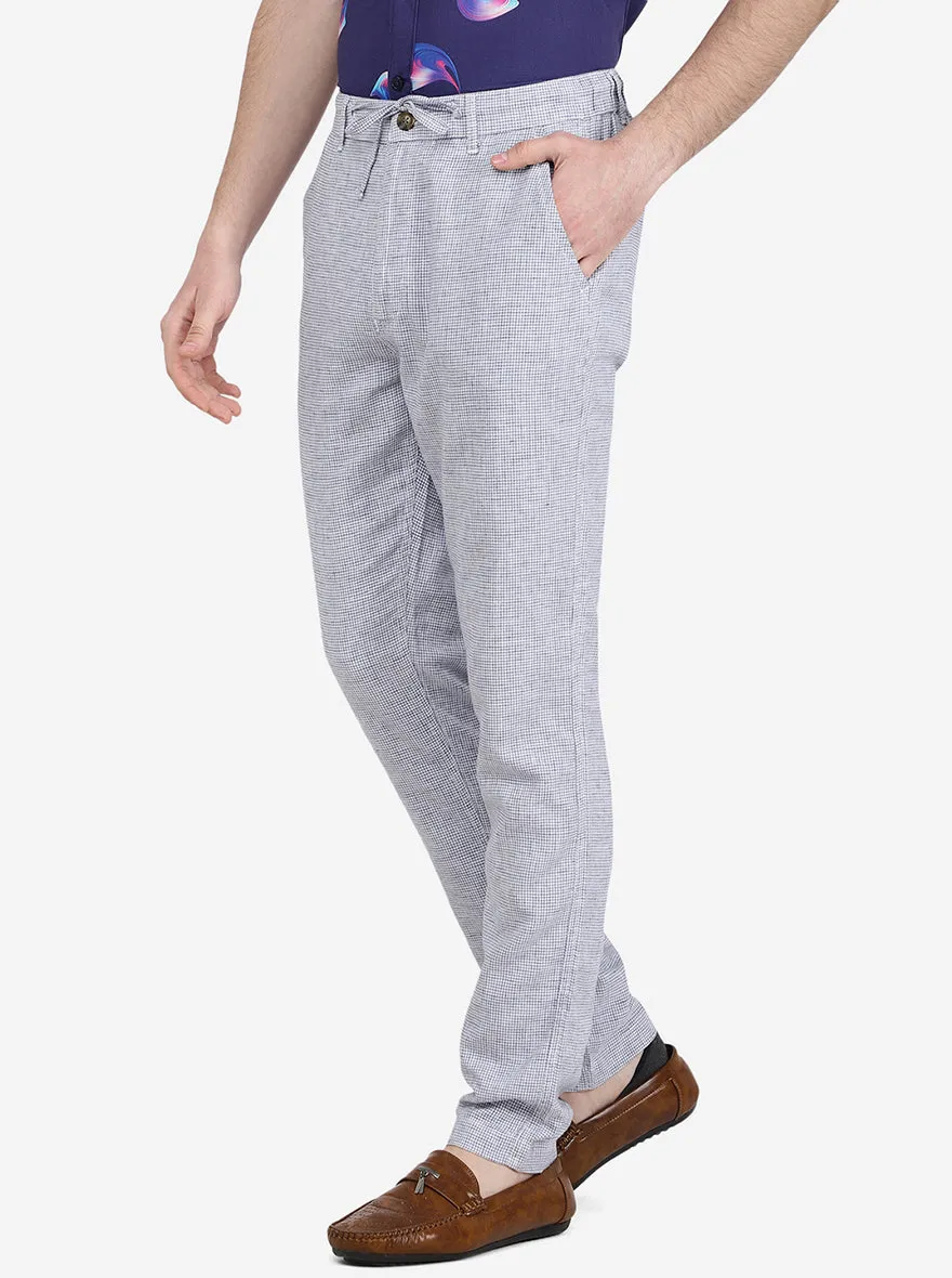 Grey Solid Regular Fit Track Pant | Jadeblue