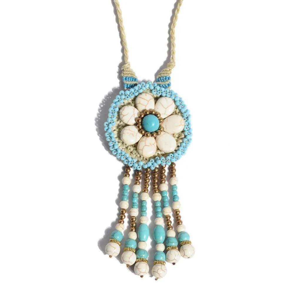 Handmade Bohemian Beads Tassel Necklaces