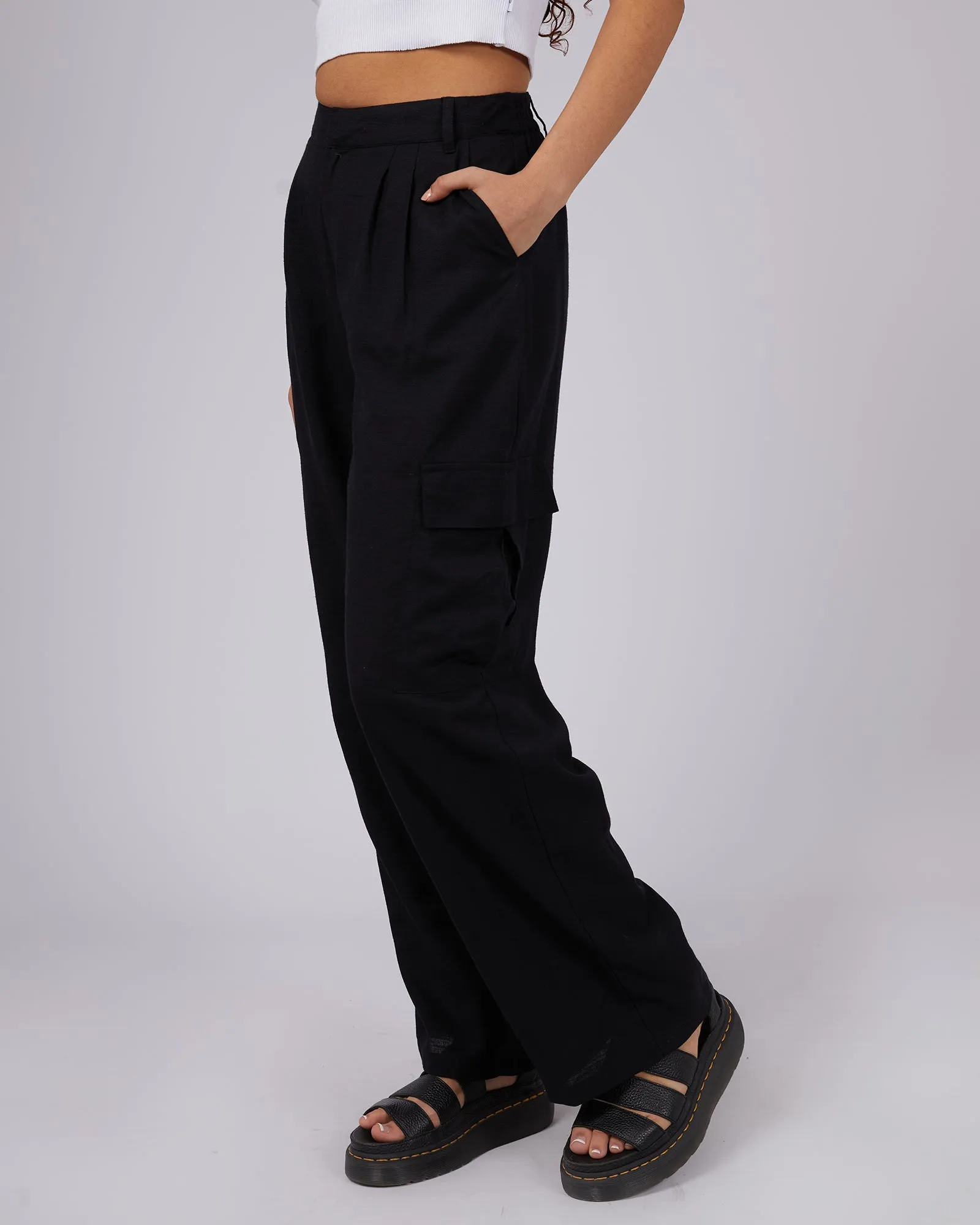 Henley Pant Black