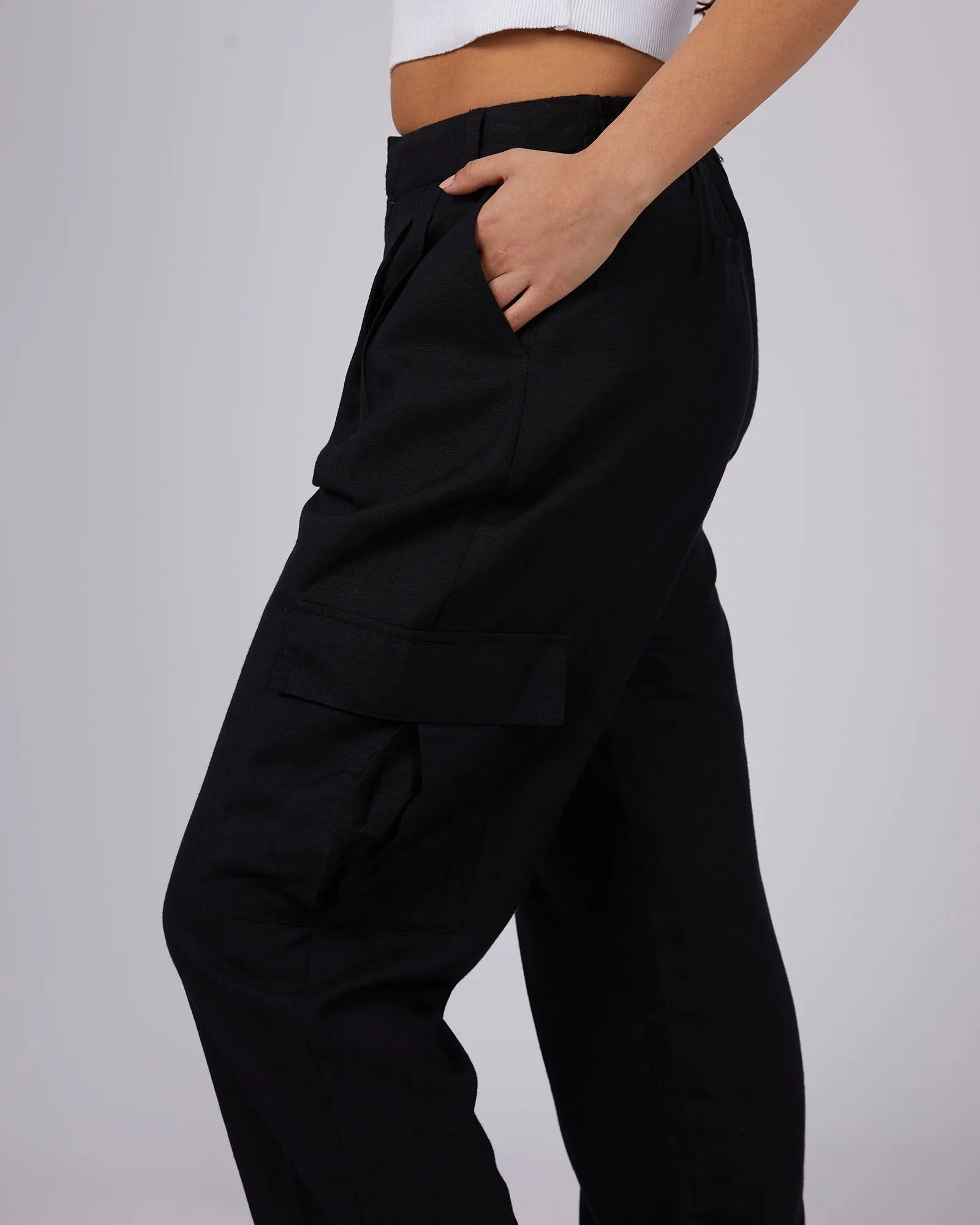 Henley Pant Black