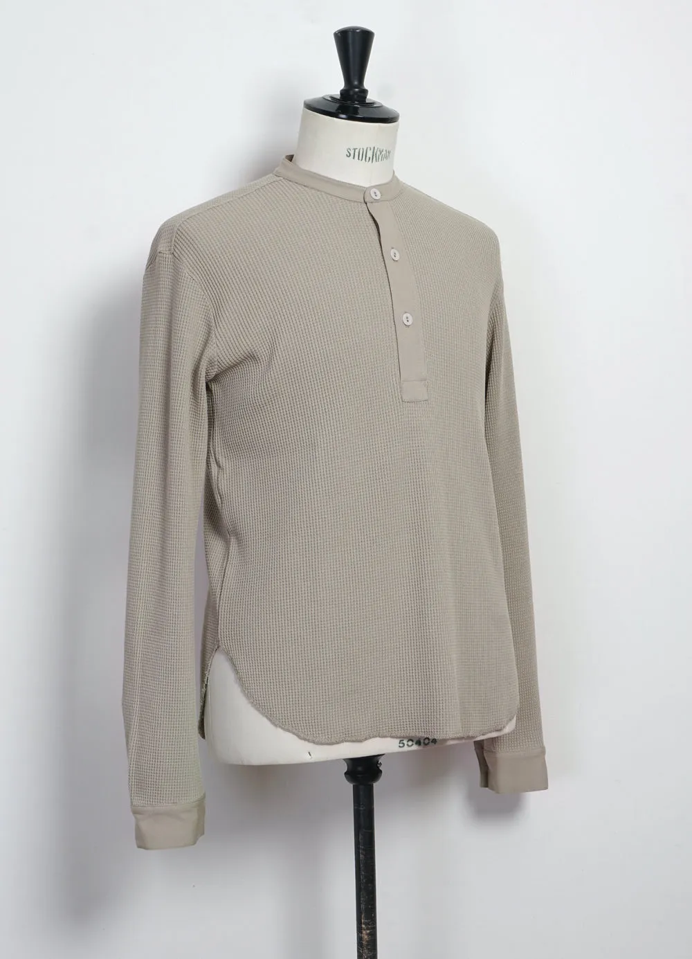 HERMANN 28-114-7 | Long Sleeve Henley | Sand