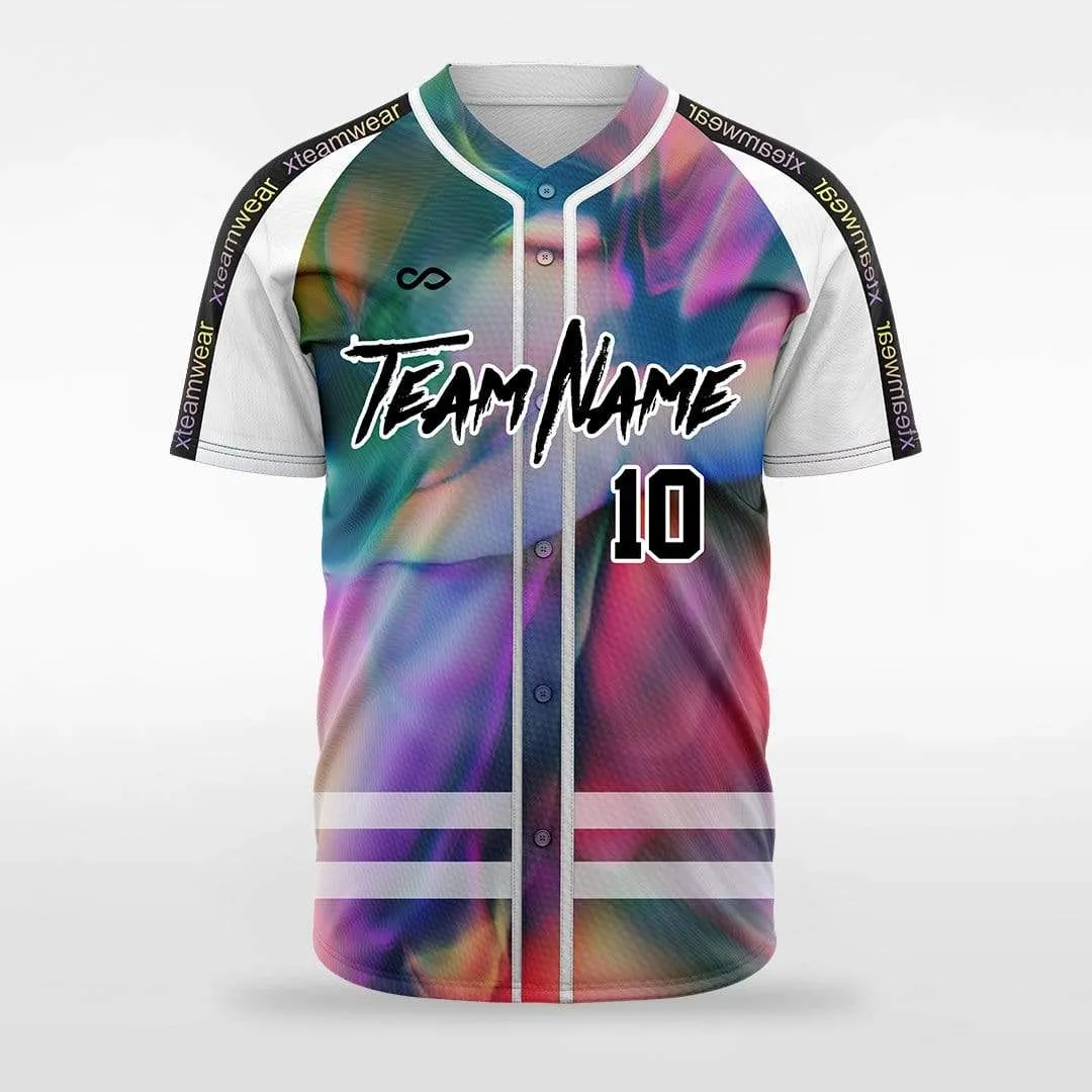 Intoxicated - Customized Men's Sublimated Button-Down Baseball Jersey