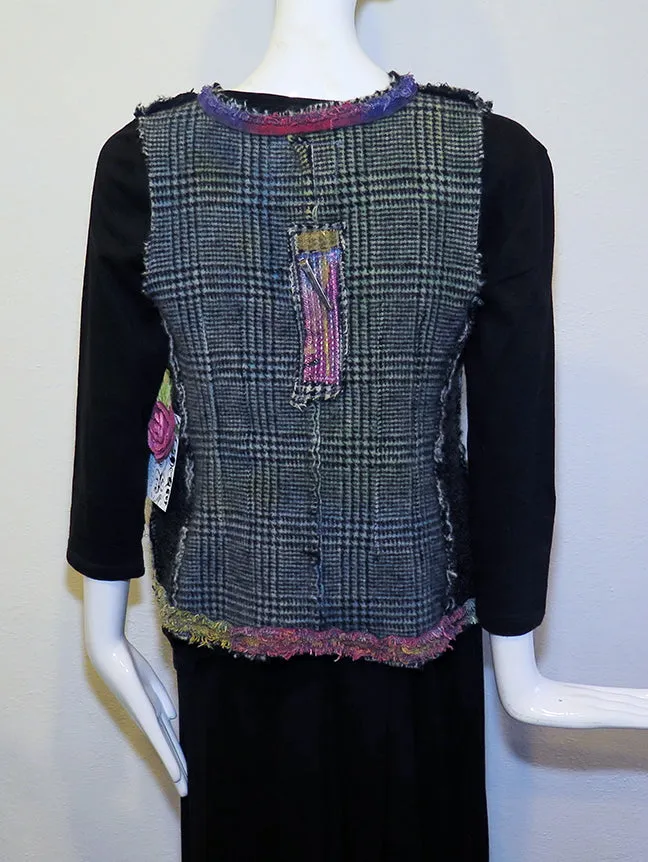 Kat Skomsky - Upcycled Fabric Vest