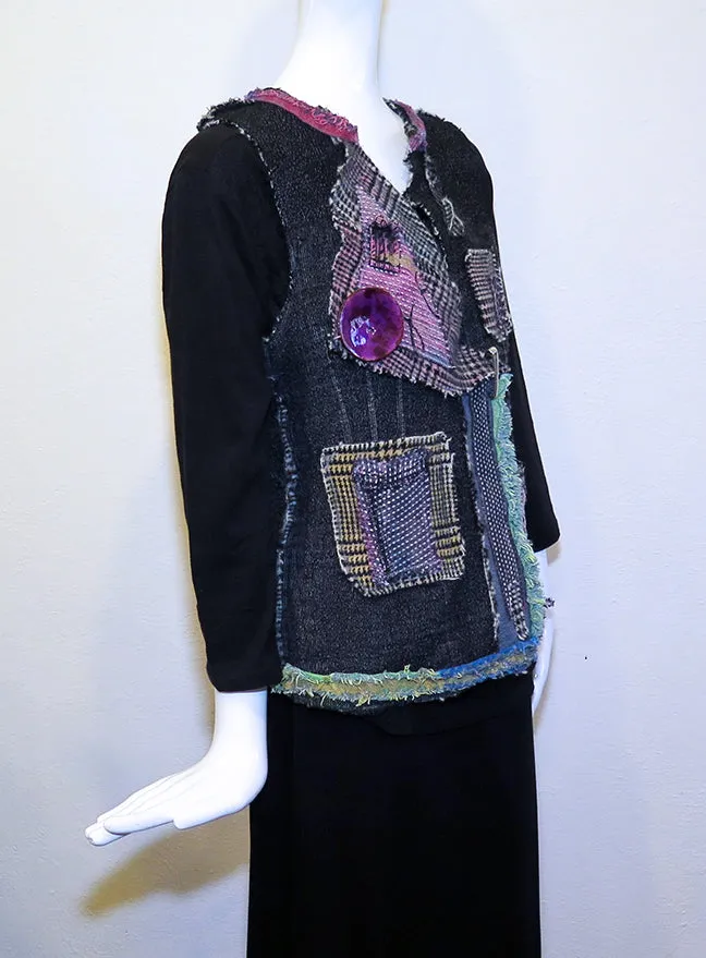 Kat Skomsky - Upcycled Fabric Vest