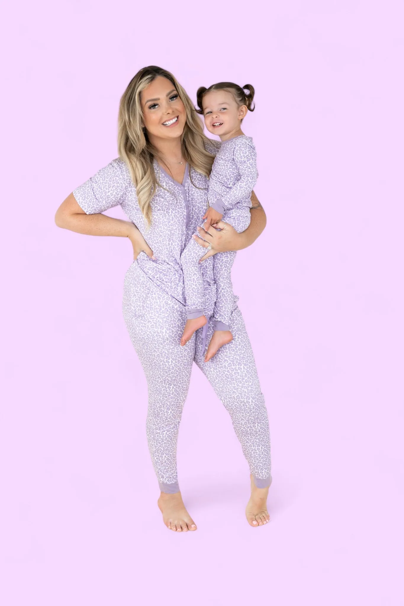 Lavender Leopard Women’s Jogger Dream Set