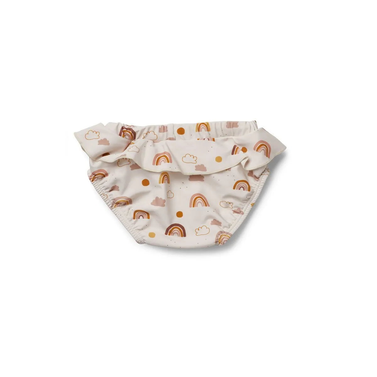 Liewood Elise Baby Girl Swim Pants in Rainbow Love Sandy