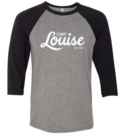 Louise 3/4 Sleeve Baseball T-Shirt