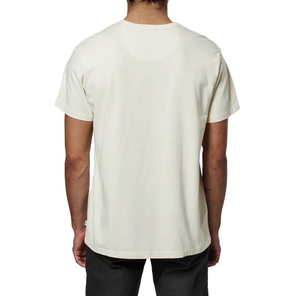 Mesa Henley T-shirt Vintage White