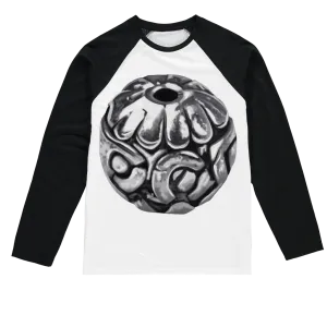 Metal Piece Sublimation Baseball Long Sleeve T-Shirt