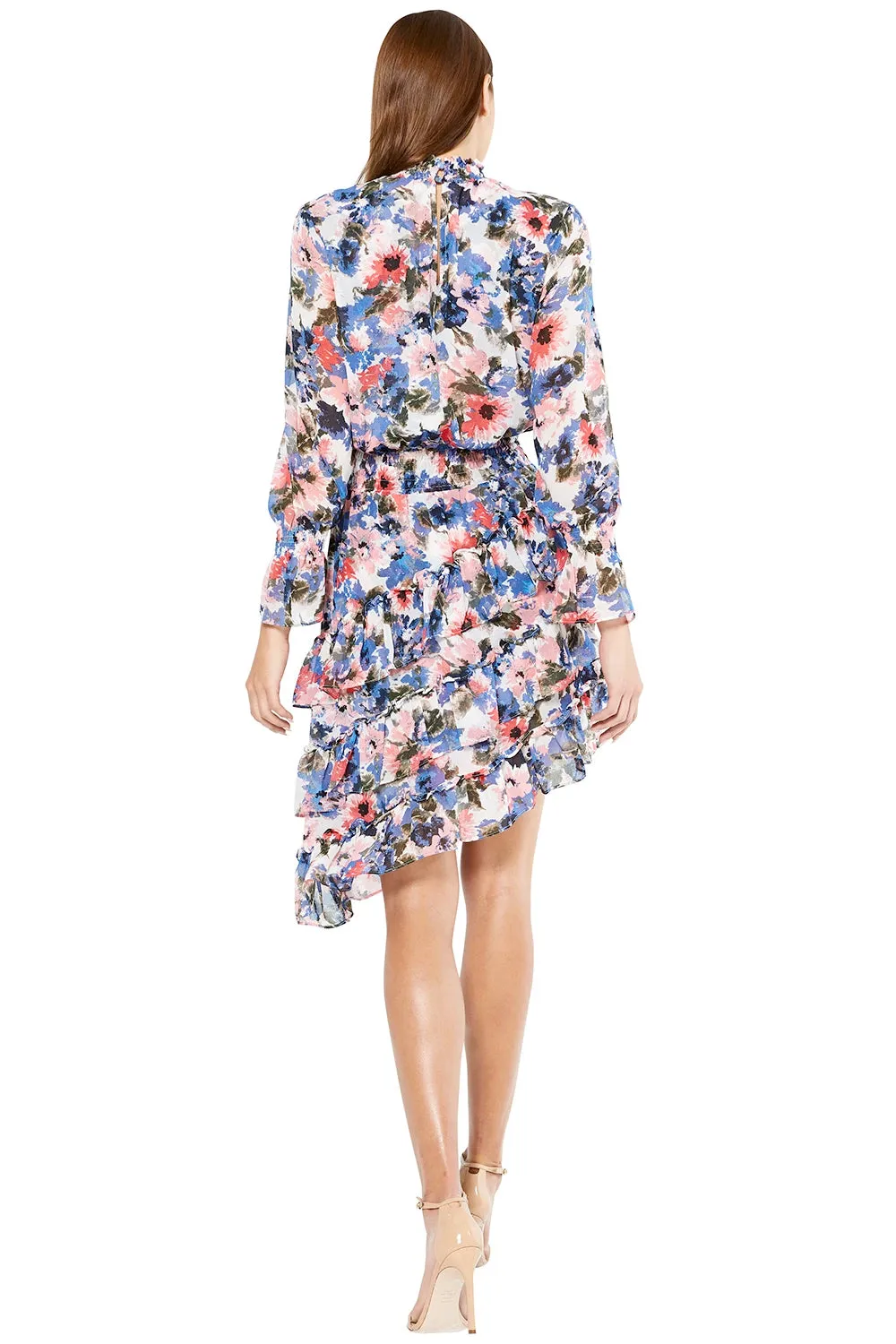 MISA - Savanna Dress in Tie Dye Floral