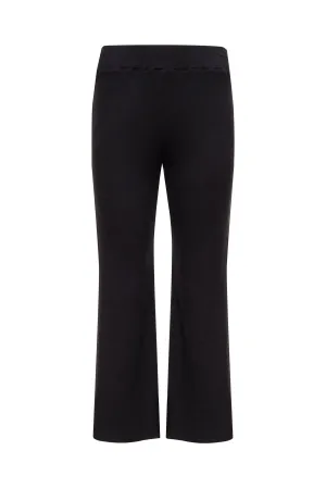 Monrow Ribbed Kick Flare Pants