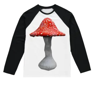 Mushroom2 Sublimation Baseball Long Sleeve T-Shirt