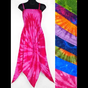 Nebula Tie-Dye Fairy Sarong Dress