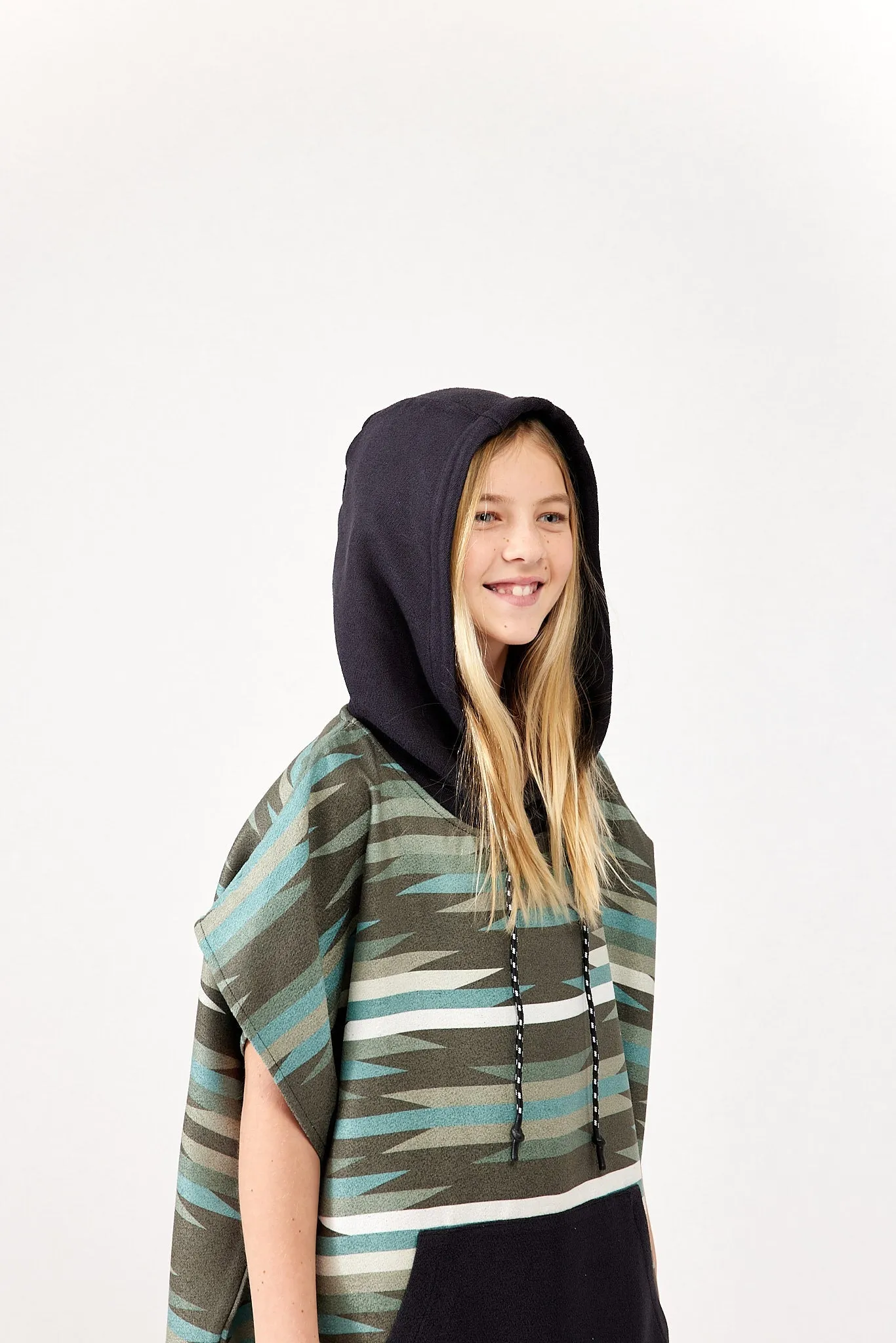 NOMADIX Kid's Changing Poncho - JACKSON GREEN