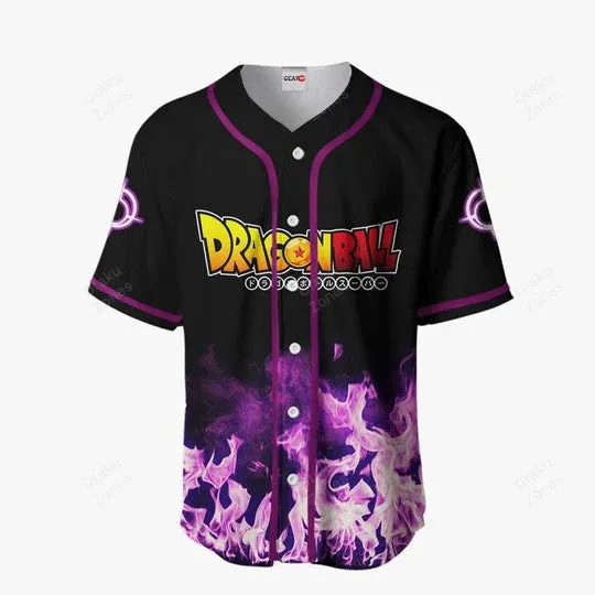 Nysekai "3D Anime Goku Rose Custom Fandom - Dragon Ball"  Baseball Tee