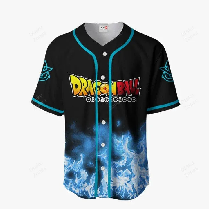 Nysekai "3D Anime Vegeta Blue Custom Fandom - Dragon Ball" Baseball Tee