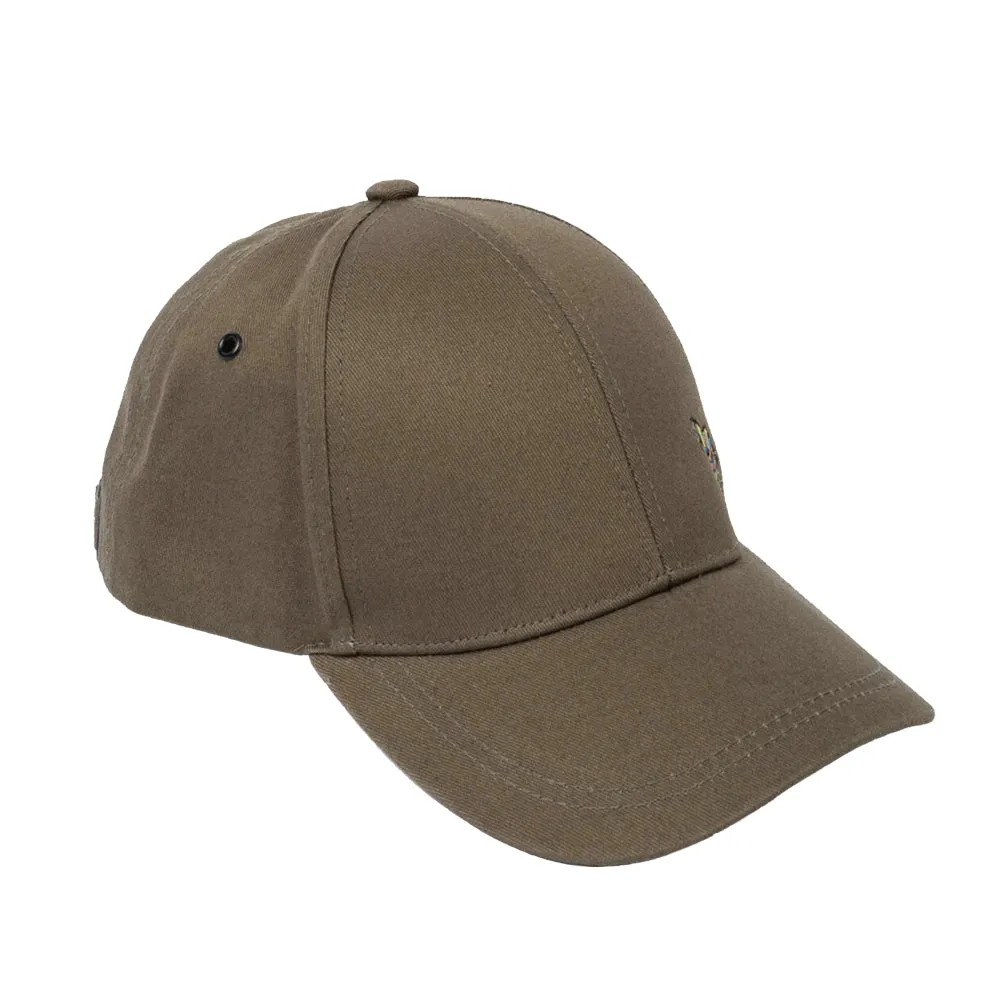 PAUL SMITH Zebra Logo Baseball Cap - Olive