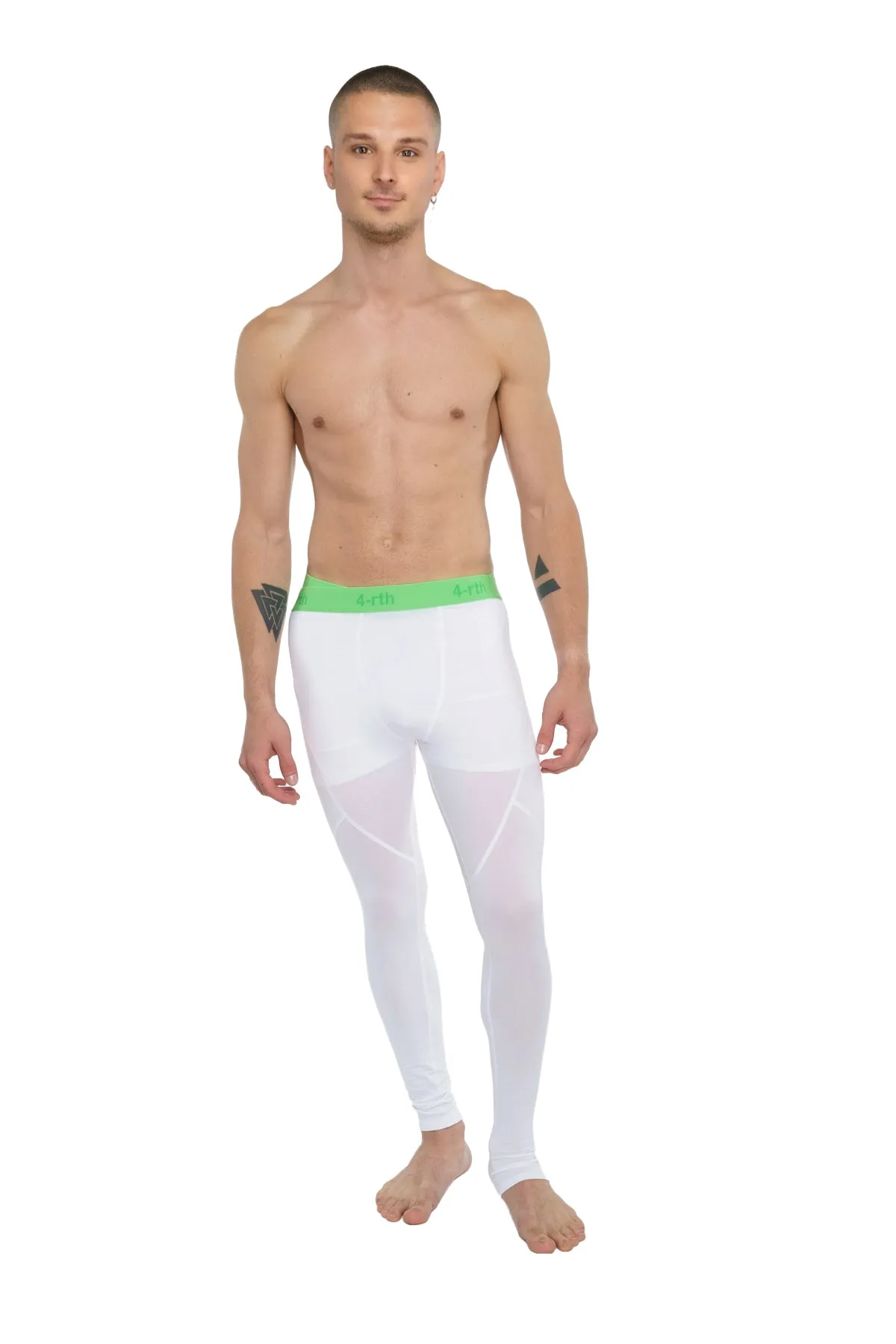 Performance Yoga Leggings - Long (Arctic White)