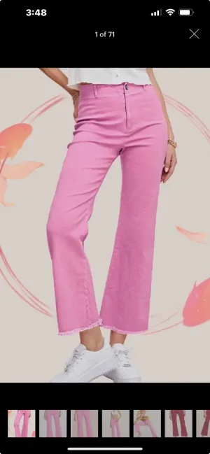 Pink Stretchy Pant