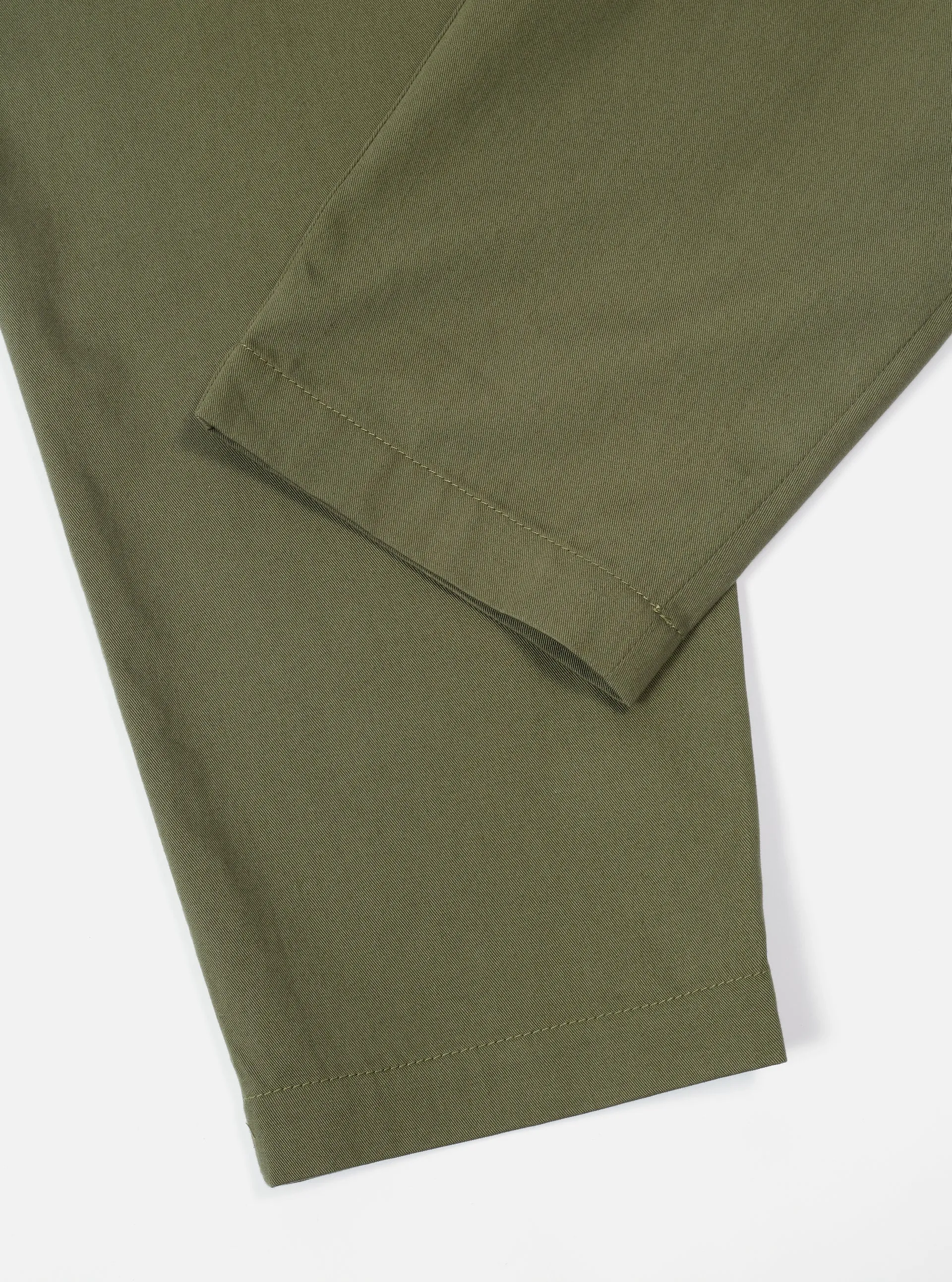 Pleated Track Pants | Olive