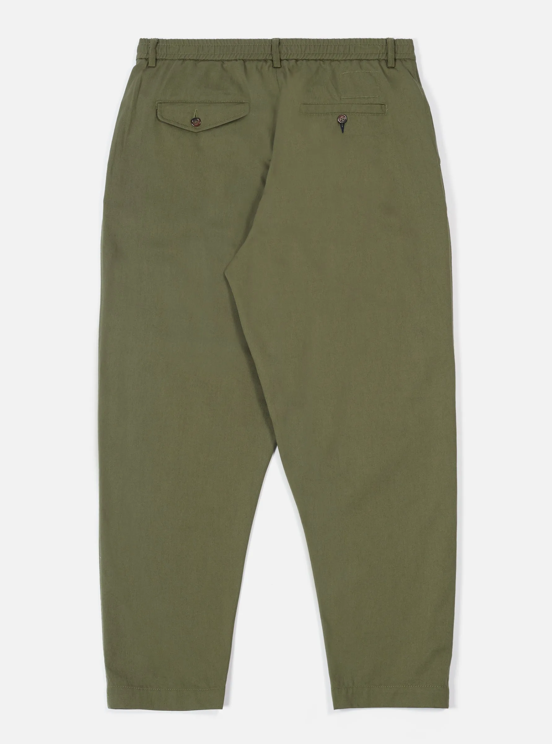 Pleated Track Pants | Olive