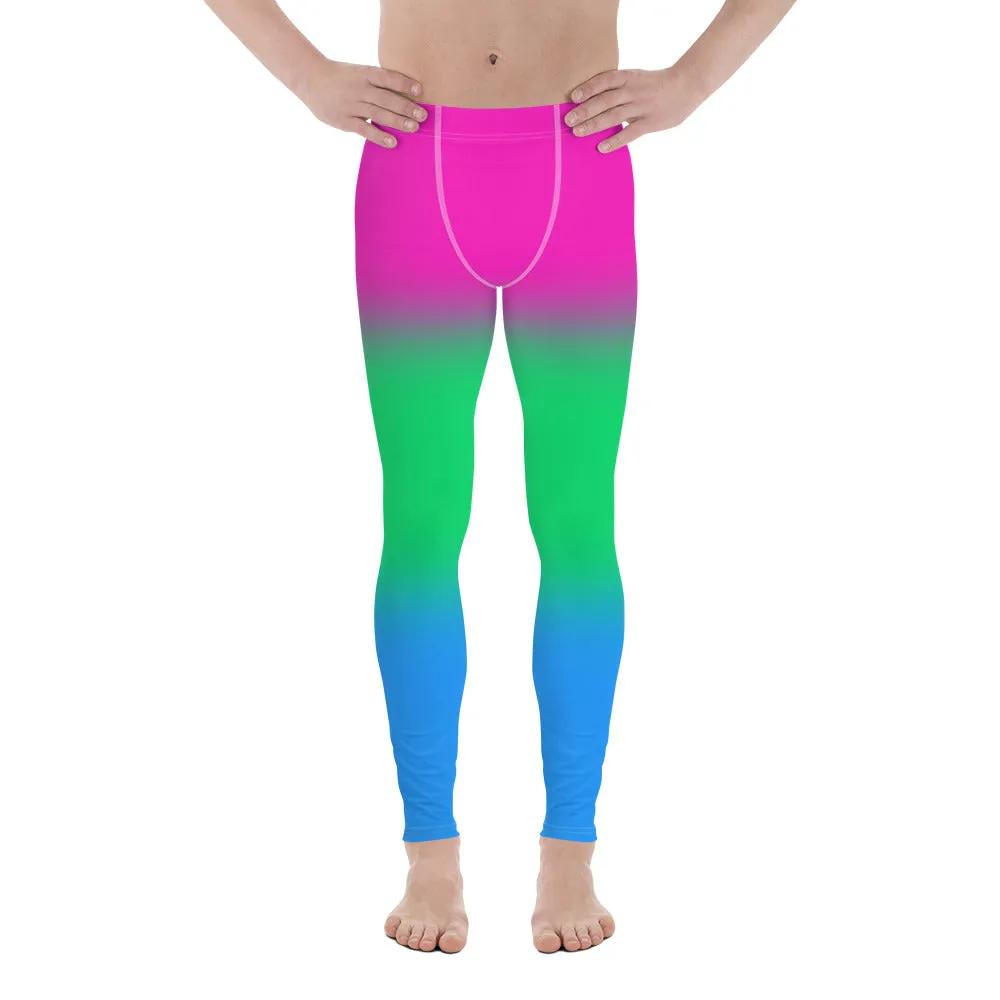 Polysexual Poly Pride Men's Leggings Yoga Pants - Ombre