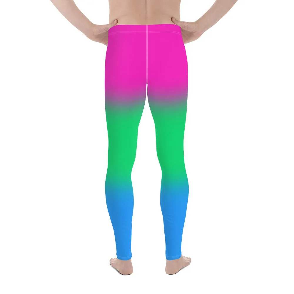 Polysexual Poly Pride Men's Leggings Yoga Pants - Ombre